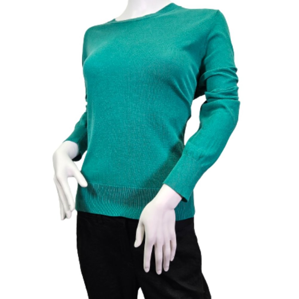 Banana Republic Turquoise Long Sleeve Sweater L